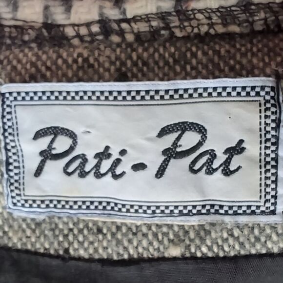 Plaid Patchwork Transitional Spring Coat Size M - Picture 3 of 11